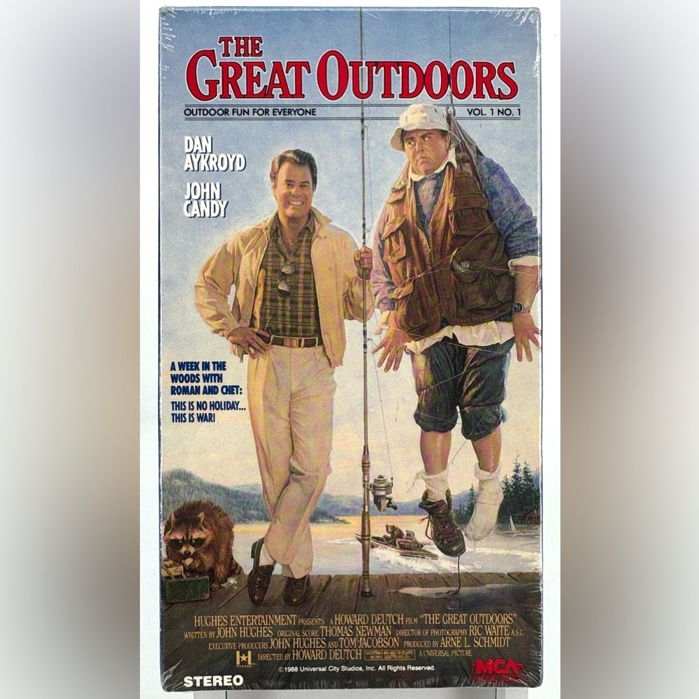NWT. The Great Outdoors on VHS.